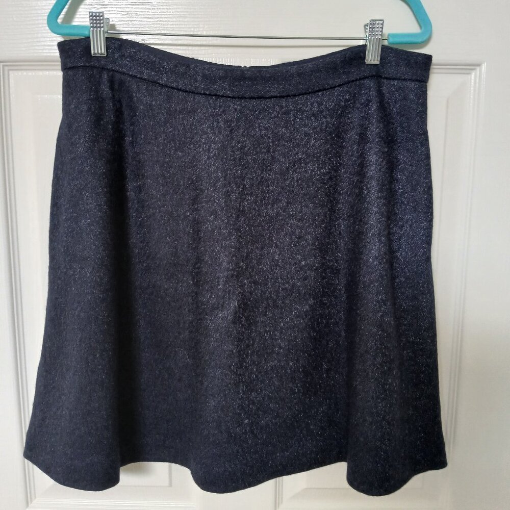 Banana Republic Navy A-Line Skirt - size 14